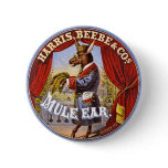 Mule Ear Tobacco Ad Vintage 1868 buttons