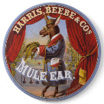 Mule Ear Tobacco Label buttons