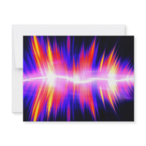 Mullticolored Abstract Audio Waveform