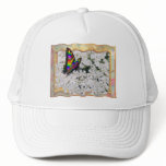 MULTI-COLORED BUTTERFLY-HAT