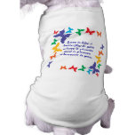Multi Colour Butterflies Pet Clothing