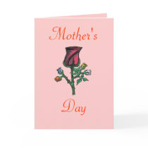 " Multi - Colour Roses...Greeting Card...