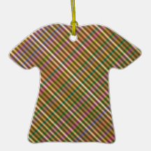 multi-coloured diagonal abstract christmas tree ornament
