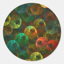 Multi Coloured Eyes Stickers