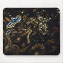 Multi Coloured Ink Patterns mousepads