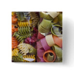 Multi coloured pasta, Torri del Benaco, Verona buttons