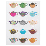 Multi-coloured Tea Kettles Personalised Flyer