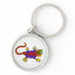 Multi Coloured Terror Lizard keychains