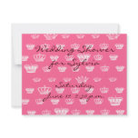 Multi Crown design - choose bkgd colour invitations