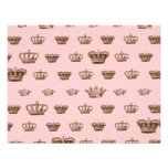 Multi Crown design - choose bkgd colour Custom Invitation