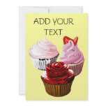 Multi cupcake Invitation