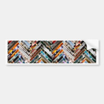 Multi Photo Collage Bumper Sticker