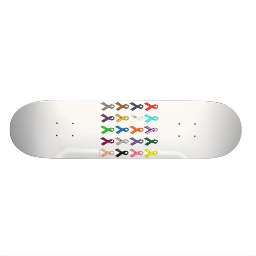 Multi-Ribbon Custom Skateboard