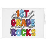 Multicolor 1st Grade Rocks Cards