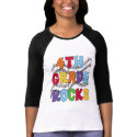 Multicolor 4th Grade Rocks Tshirts and Gifts