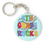 Multicolor 5th Grade Rocks T shirts and Gifts keychains