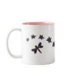 Multicolor Batik Turtles & Dragonfly Mug