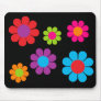Multicolor Flower Power Mouse Pad