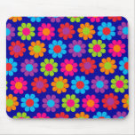 Multicolor Flower Power Mouse Pads