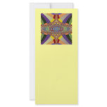 Multicolor Ladder Fractal rack cards