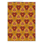 Multicolor pattern greeting card