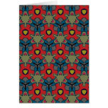 Multicolor pattern greeting card