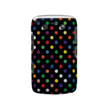 Multicolor Polka Dot Blackberry Bold Case