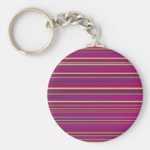Multicolor Stripes Key Chain