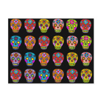 Multicolor Sugar Skulls