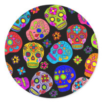 Multicolor Sugar Skulls