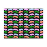 Multicolour Hogs Postcard