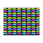 Multicolour Hogs Postcard