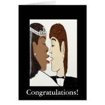 Multicultural wedding Card