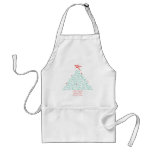 Multilingual Merry Christmas! aprons