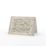 Multilingual Thank You Greeting Card