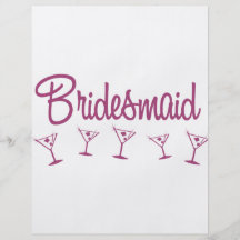 MultiMartini-Bridesmaid-Pink Custom Flyer