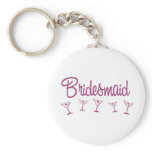 MultiMartini-Bridesmaid-Pink keychains