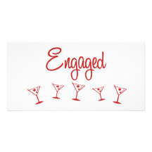 MultiMartini-Engaged-Red Picture Card