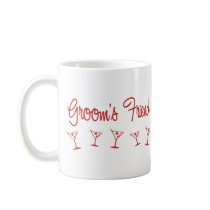 MultiMartini-GroomsFriend-Red Coffee Mug