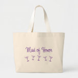MultiMartini-MaidHonor-Purp Canvas Bag