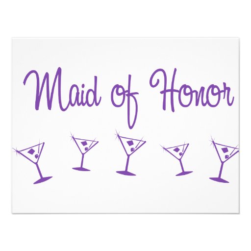 MultiMartini-MaidHonor-Purp Invites
