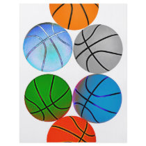 Multiple Basketballs