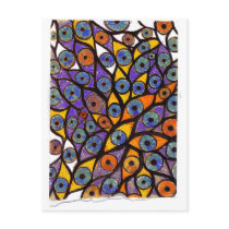 Multiple Eyes Postcard