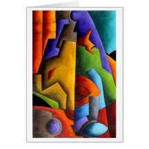 Multiple Horizons Greeting Cards