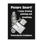 Multiple Intelligences - Picture Smart postcards