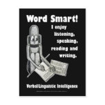 Multiple Intelligences - Word Smart postcards