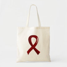 Multiple Myeloma Burgundy Ribbon 3 Tote Bag