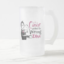 Multiple Myeloma Cancer Picked The Wrong Diva Coffee Mugs
