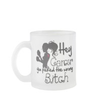 Multiple Myeloma Cancer Picked Wrong Bitch Coffee Mug