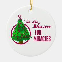 Multiple Myeloma Christmas Miracles Ornament